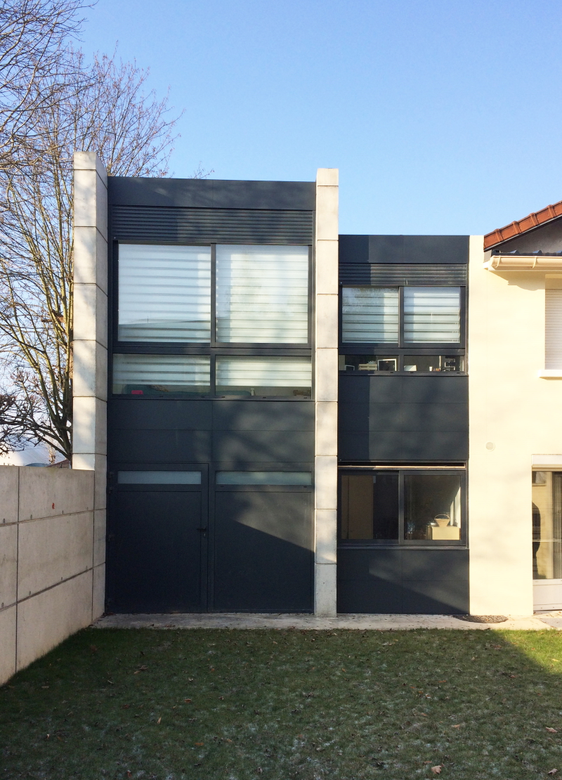 Extension Perreux sur Marne 2016 by Dragan Architecture Paris